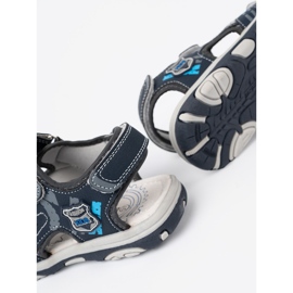 Shelvt Sandálias infantis azuis da Marinha 1