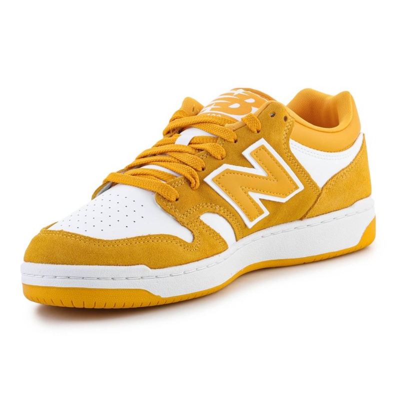 Sapatos esportivos masculinos New Balance BB480LWA amarelo 3