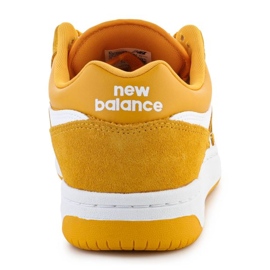 Sapatos esportivos masculinos New Balance BB480LWA amarelo 4