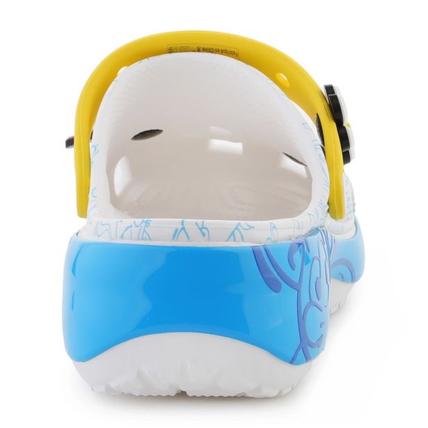 Plataforma Crocs Smurfs feminina e entupimento 210822-90H branco 5