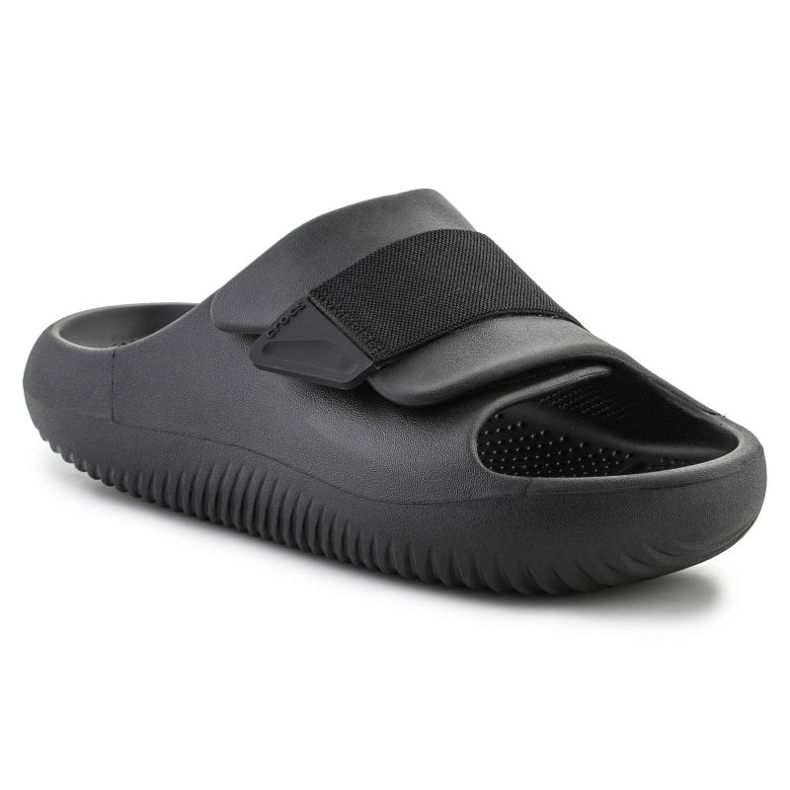 Chinelos Crocs Mellow Luxe Recovery Slide 209413-001 preto 1 Chinelos Crocs Mellow Luxe Recovery Slide 209413-001 preto 1