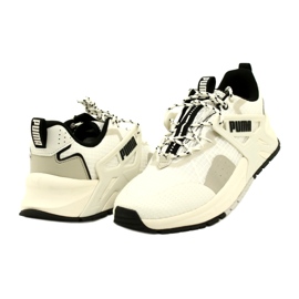 Sapatos esportivos masculinos Puma Pacer + Trail 397669 04 branco 4