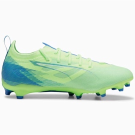 Puma Ultra 5 Pro FG/AG JR 107693-03 Sapatos de futebol verde 2