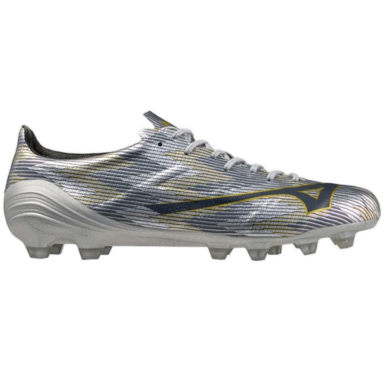 Mizuno Afla II Japão FG M P1GA256004 Sapatos de futebol cinza 2