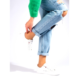 Big Star JJ274001 Sneakers baixos femininos branco 2