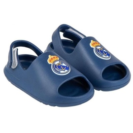 Real Madryt Sandals Real Madrid Beach Pool Flip Flope Blue Eva JR 2300006792N azul 1