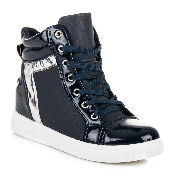 Emaks Tênis lacados azul 1