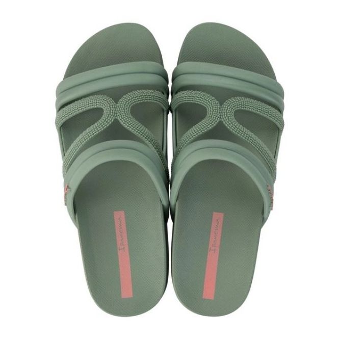 Slippers de lâminas de ipanema em 27262bg089 verde 1