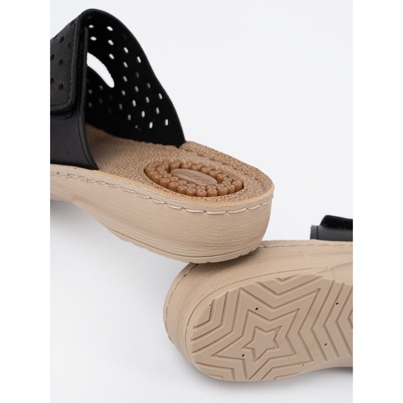 Shelvt Retalhos de saúde com função de massagem preto 1