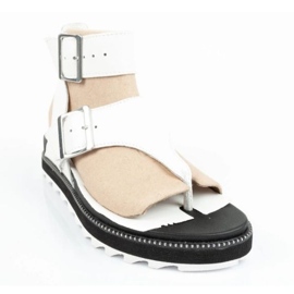 Sandálias femininas Sorel NL6272-125 Flip-flops branco 2