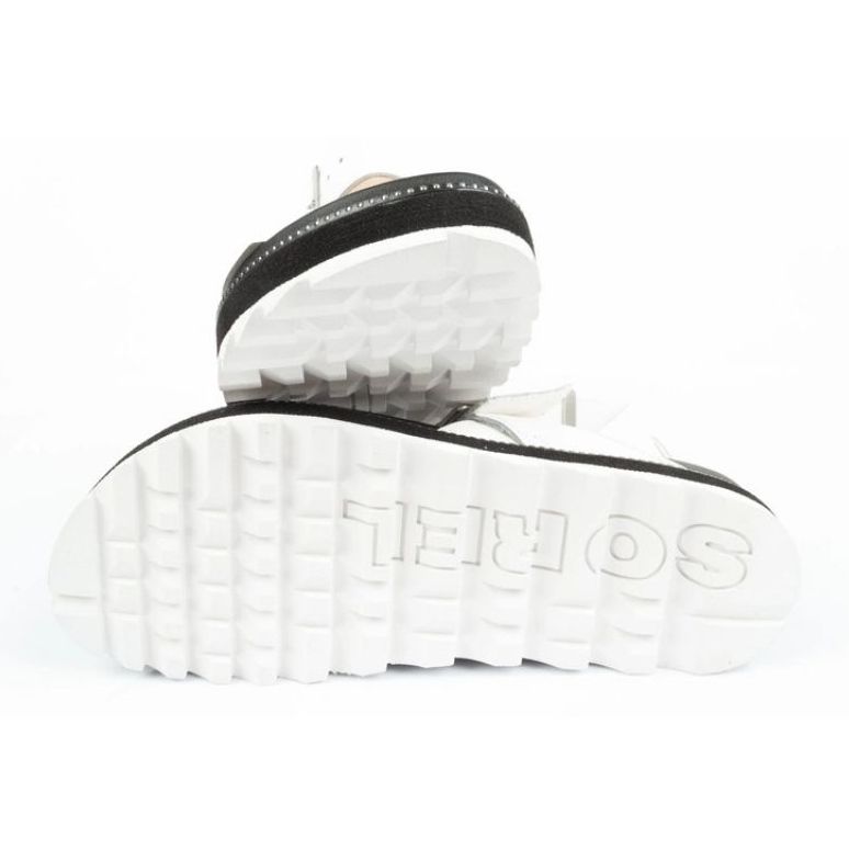 Sandálias femininas Sorel NL6272-125 Flip-flops branco 6