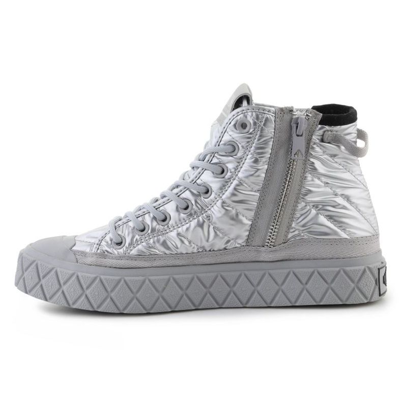 Palladium Ace de paládio de paládio feminino Re-Qalt 94325-082-M prata 4