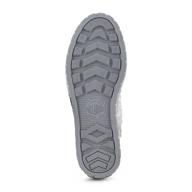 Palladium Ace de paládio de paládio feminino Re-Qalt 94325-082-M prata 6