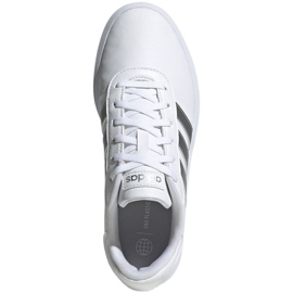 Sapatos de plataforma da Adidas Court em GV8996 branco 2