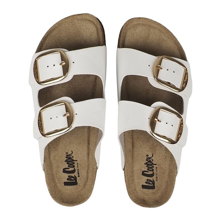 Slippers femininos Lee Cooper LCW-25-35-3484L White branco 4