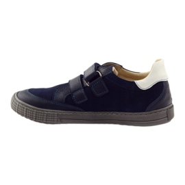 Sapatos de menino com nabos Bartuś azul marinho 2 Sapatos de menino com nabos Bartuś azul marinho 2