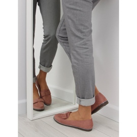 Mocassins de mulher rosa 127-2 rosa 1