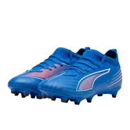 Puma Ultra 6 Match FG/AG JR 108515 01 Sapatos de futebol azul 1 Puma Ultra 6 Match FG/AG JR 108515 01 Sapatos de futebol azul 1