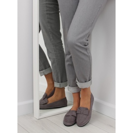 Mocassim cinza para mulher 127-2 cinza 2