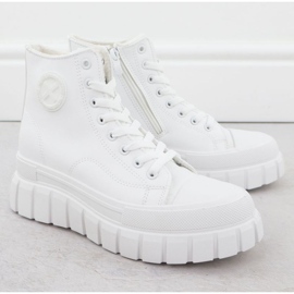 News Tênis de notícias na plataforma em 9152 Eve513 branco 2