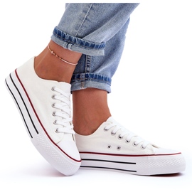 Tênis clássico com plataforma baixa branco Jazlyn 5