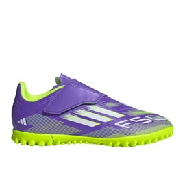 Adidas F50 Club Vel TF JR JI0034 Sapatos de futebol roxo 1