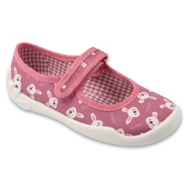 Sapatos infantis Befado 114x558 rosa 1