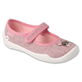 Slippers para crianças rosa Befado 114x553 PSA Aplicativo 1
