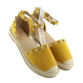 Alpercatas amarelas 99-26 amarelas com tachas amarelo 2