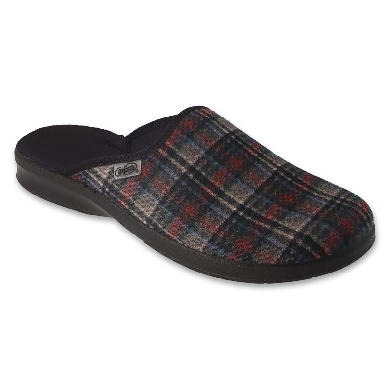 Chinelos masculinos Befado pu 548M037 xadrez colorido multicolorido 1 Chinelos masculinos Befado pu 548M037 xadrez colorido multicolorido 1