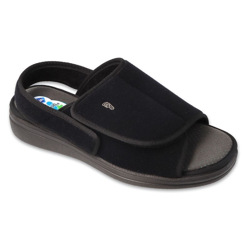 Sandálias masculinas Dr.ORTO Befado com velcro 079M001 pretas preto 1