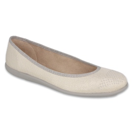 Ballerinas juvenis de Befado 309q022 prata 1
