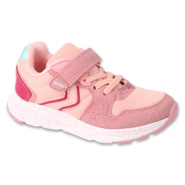 Befado esportes juvenis com velcro 516Q274 rosa 1