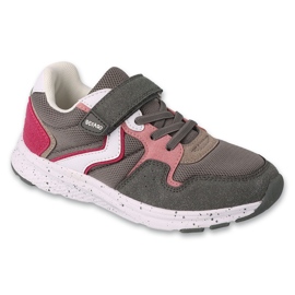 Esportes juvenis Befado com velcro, cinza 516Q272 1