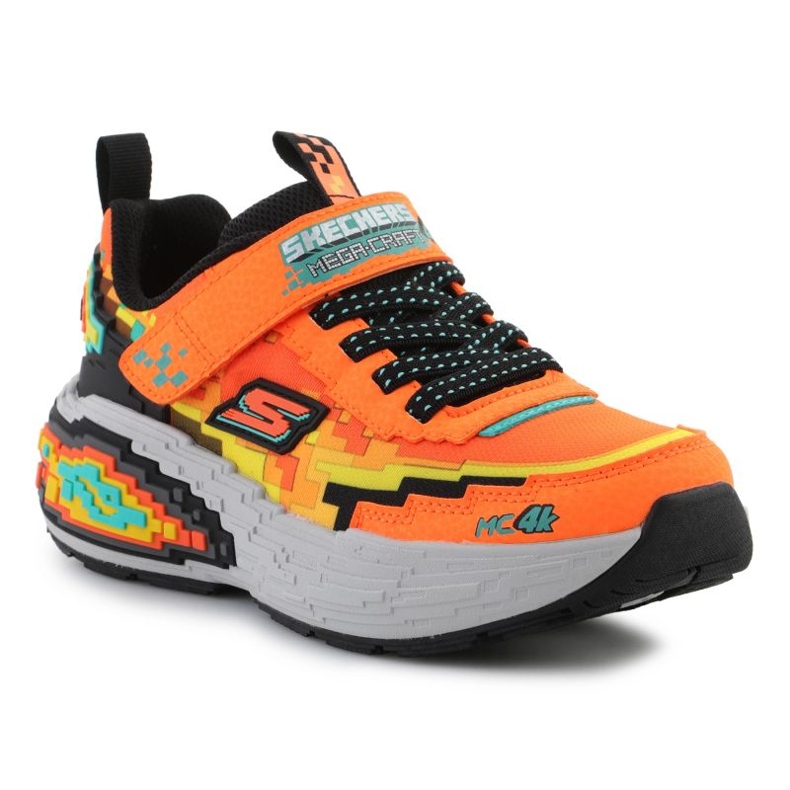 Skechers Mega-Craft 4K JR 402160L-ORBK Shoes laranja 1