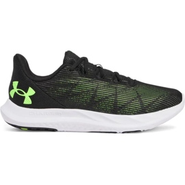 Under Armour UA cobrou velocidade Swift M 3026999-005 Sapatos preto 1