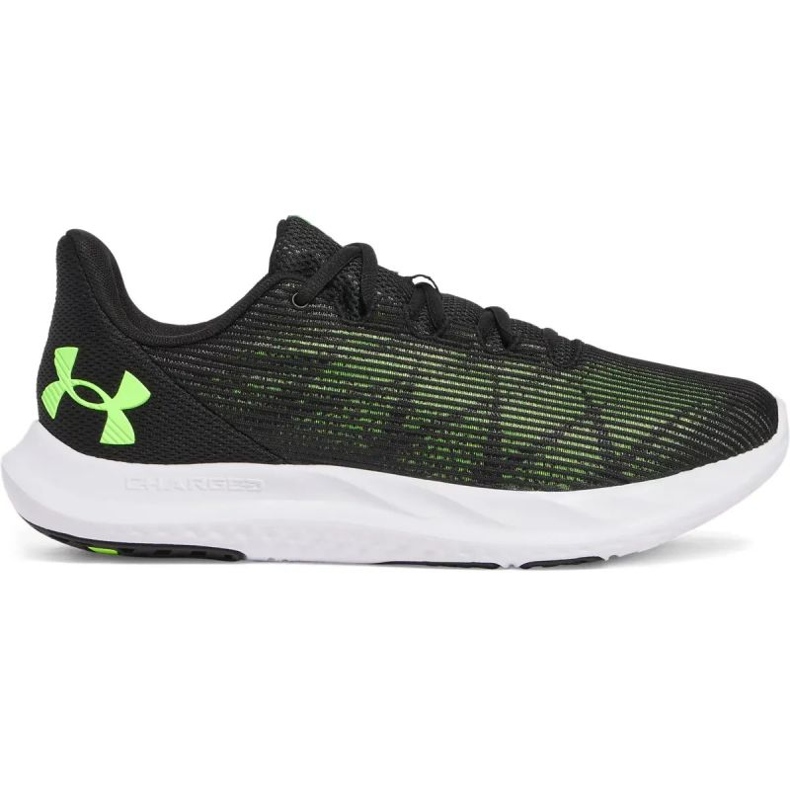 Under Armour UA cobrou velocidade Swift M 3026999-005 Sapatos preto 1