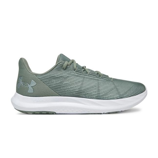 Under Armour UA cobrou velocidade Swift M 3026999-348 Sapatos verde 1