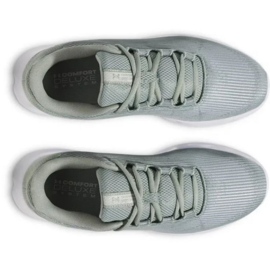 Under Armour UA cobrou velocidade Swift M 3026999-348 Sapatos verde 2