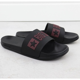 Black Big Star SS274708 Beach Beach Flaps preto 2