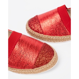 Goodin Alpargelas vermelhas com fio brilhante vermelho 1