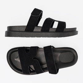 Shelvt Chinelos femininos preto 1