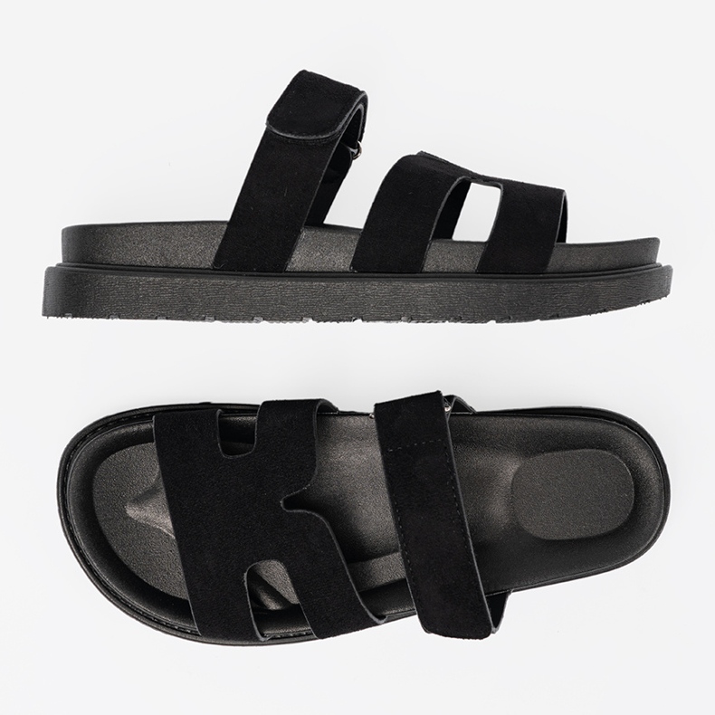 Shelvt Chinelos femininos preto 1