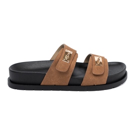Shelvt Jansnobrowe Flip Flip Flip com inserções douradas 1