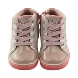 American Club Borboletas americanas para meninas esportivas rosa cinza 4