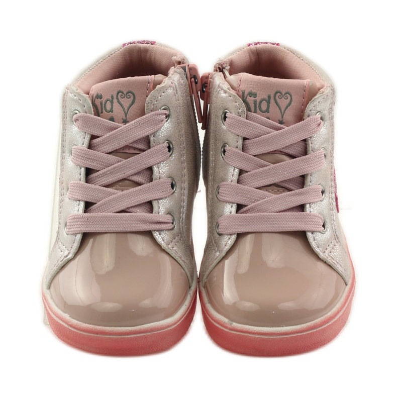 American Club Borboletas americanas para meninas esportivas rosa cinza 4