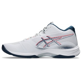 ASICS NetBurner Ballstic FF MT 4 M 1051A090 101 Sapatos branco 2