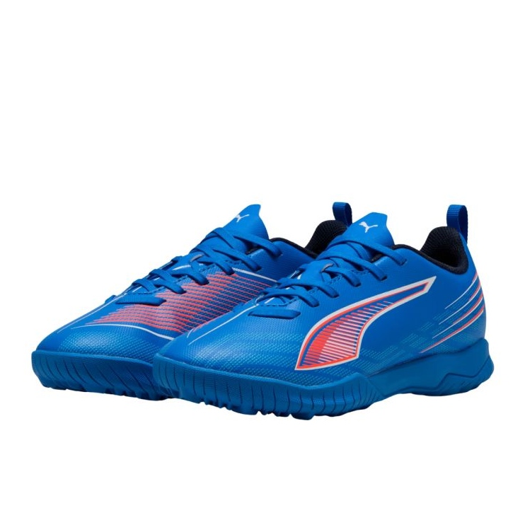 Puma Ultra 6 Play TT JR 108544 01 Sapatos de futebol azul 2