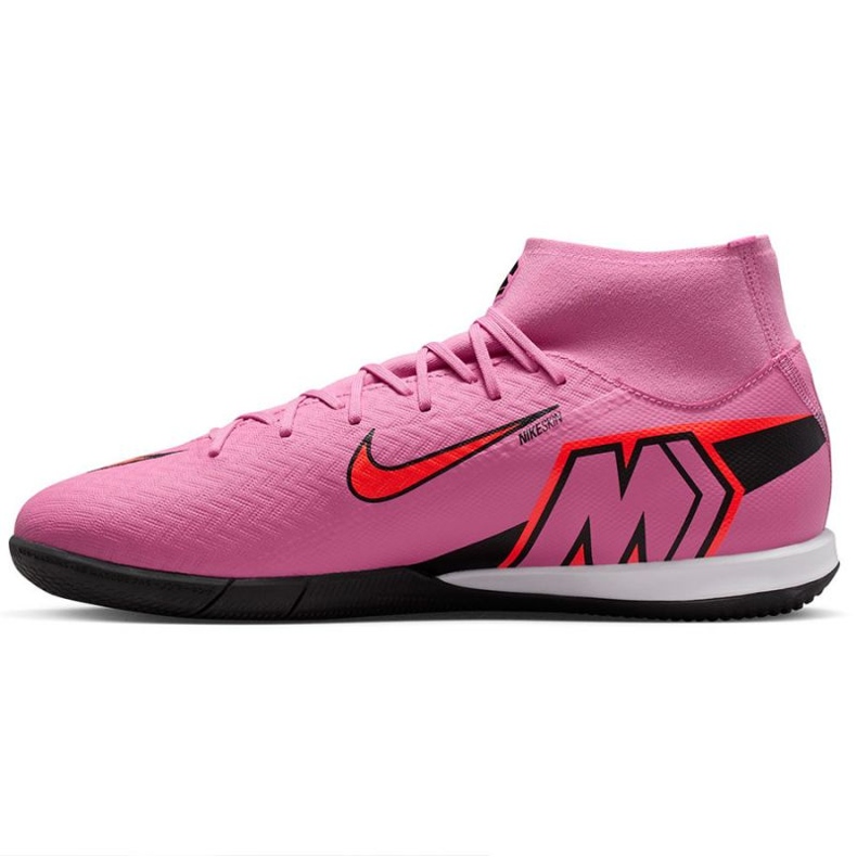 Nike Zoom Superfly Mercurial 10 Academia IC FQ8332-600 Sapatos rosa 2