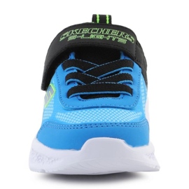 Skechers meteoros-luzes sapatos-krendox jr 401495n-bkbl azul 2